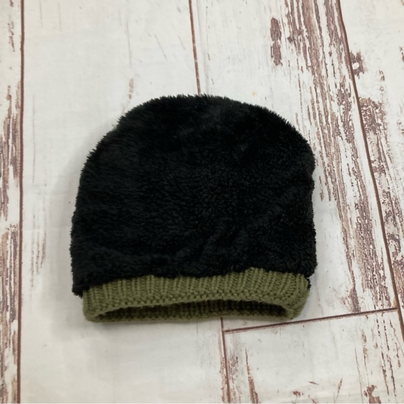 Gelante Beanie Hat Basket Weave Ribbed Olive Green Sz OS - Picture 3 of 5